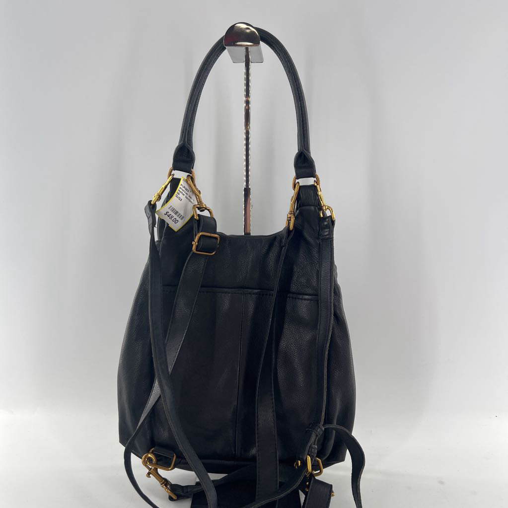 leather backpack