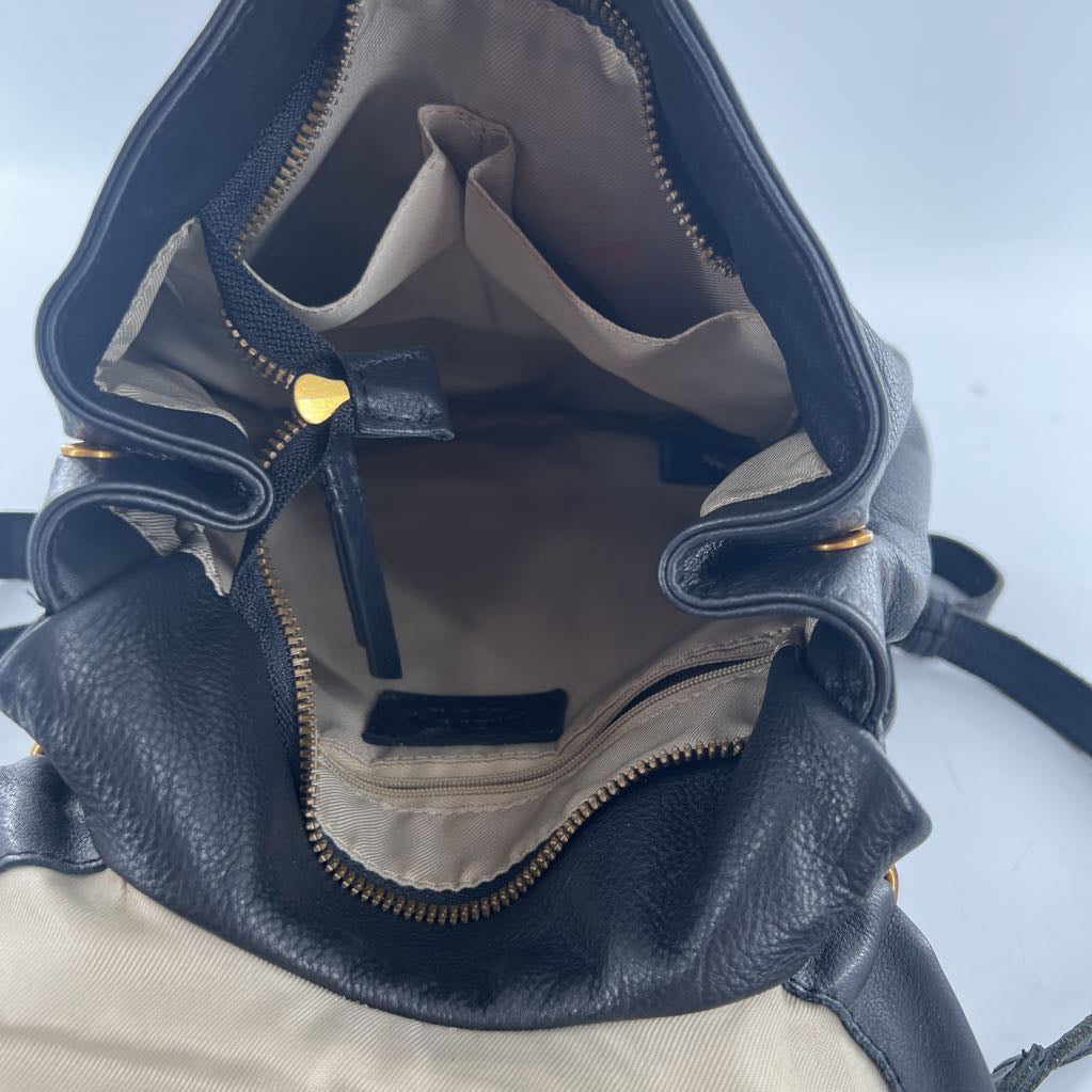leather backpack