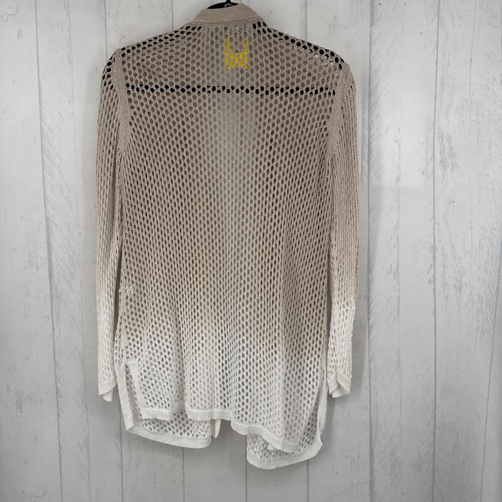 L mesh ombre cardi