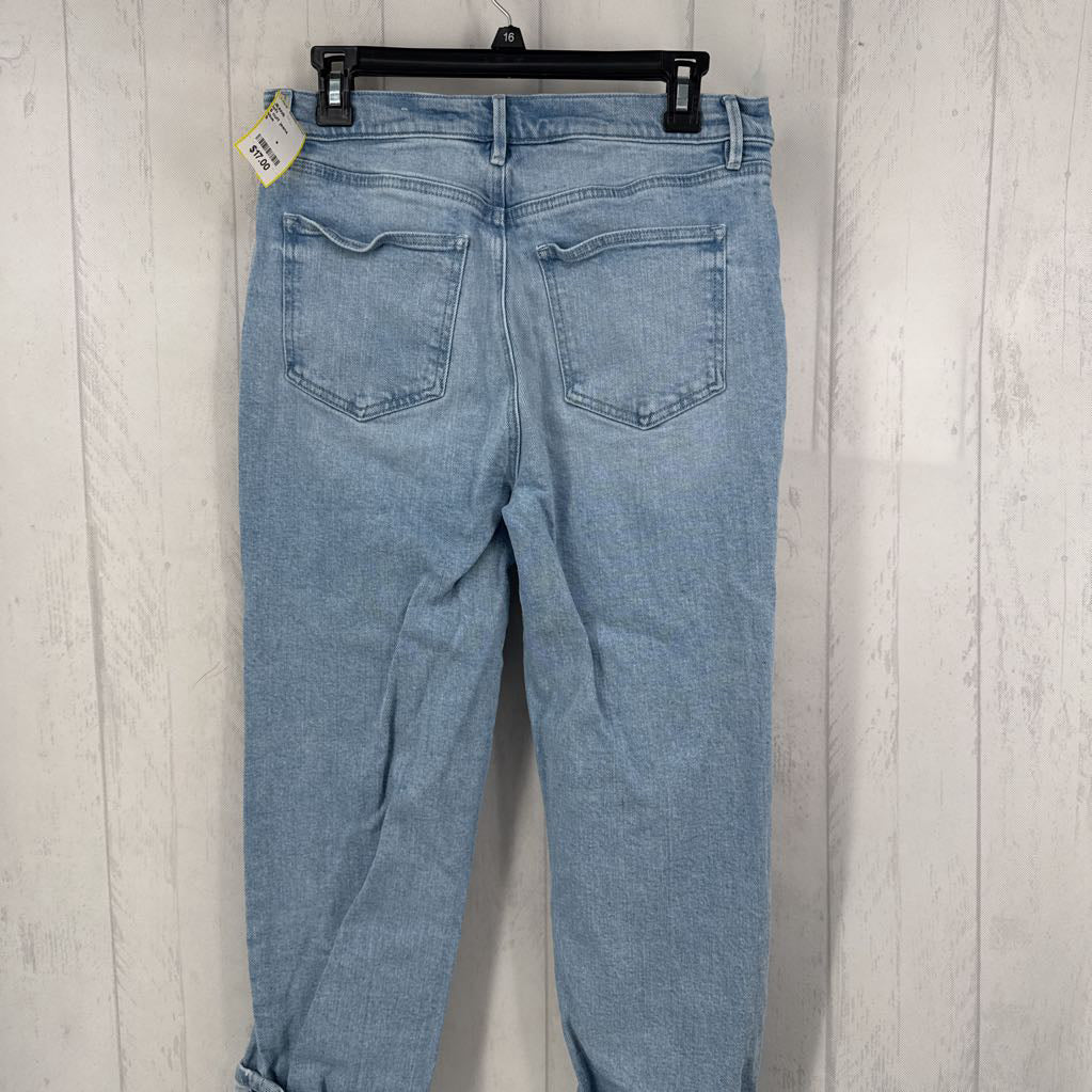 8 cuff jeans
