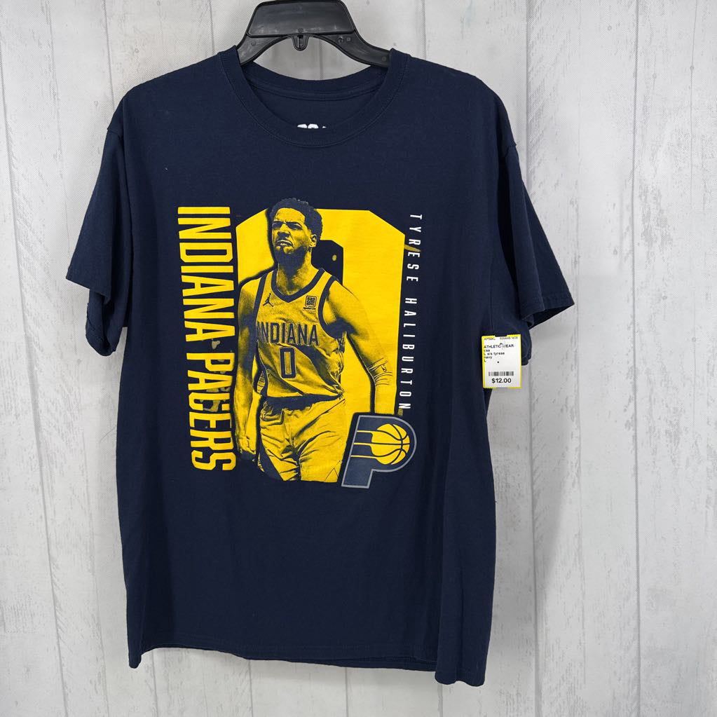 L s/s tyrese haliburton pacers t-shirt