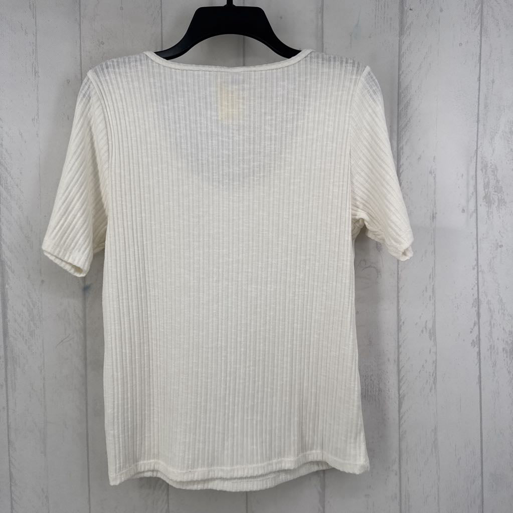 XL ribbed s/s tee