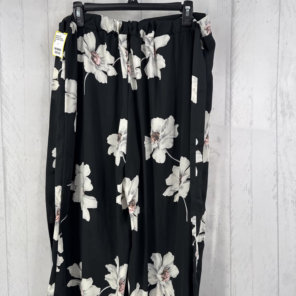 XL pull-on flo print pant