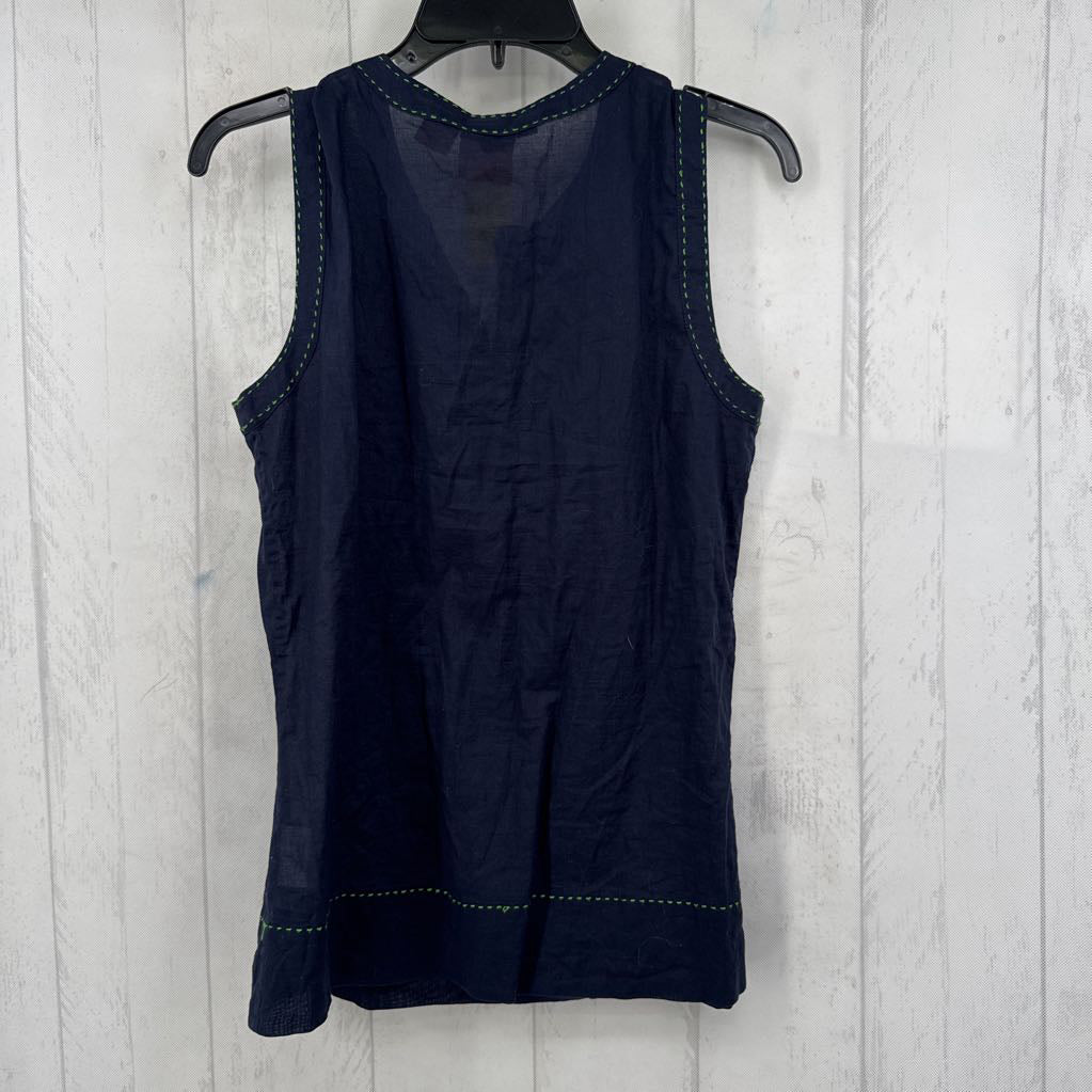 8 1/2 button down tank