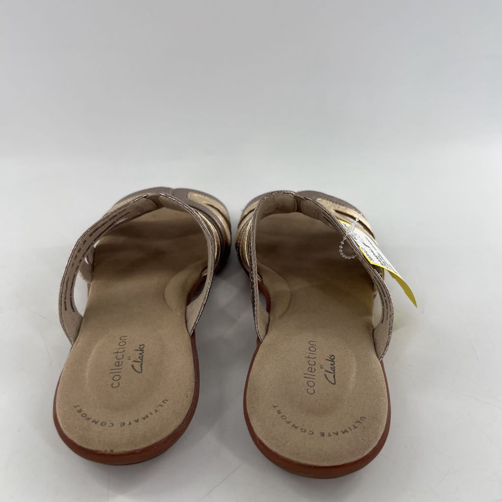 7 metallic strappy sandal