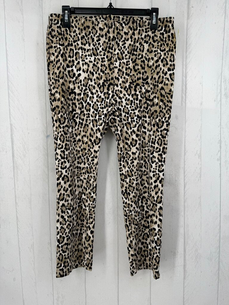 L animal print pixie pant