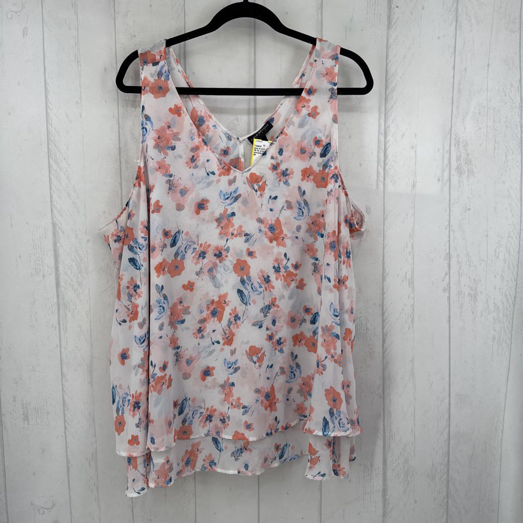 26 flo print flowy tank