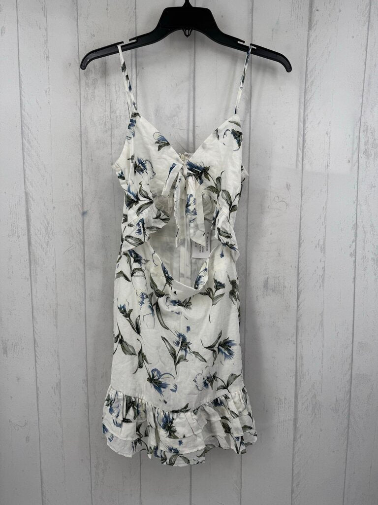 S cutout flo print sundress
