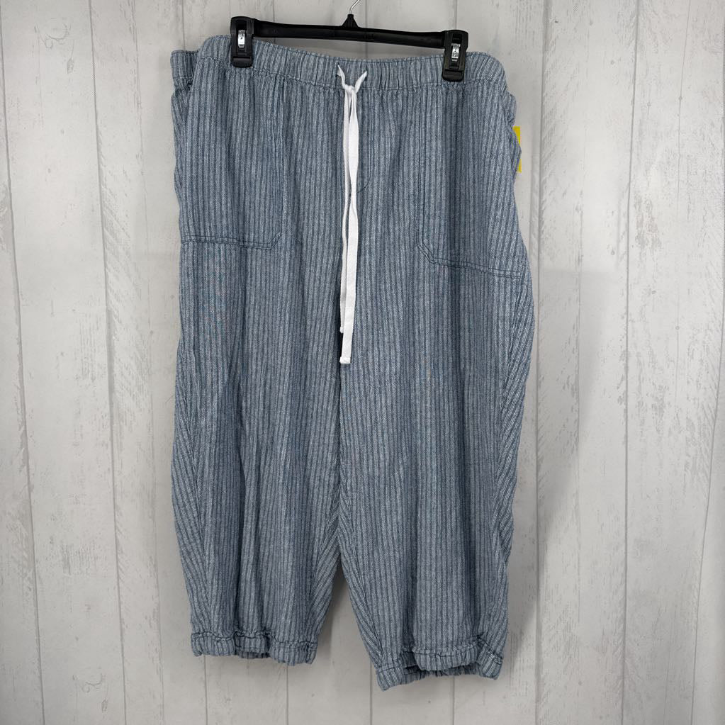 22/24 striped crop pant