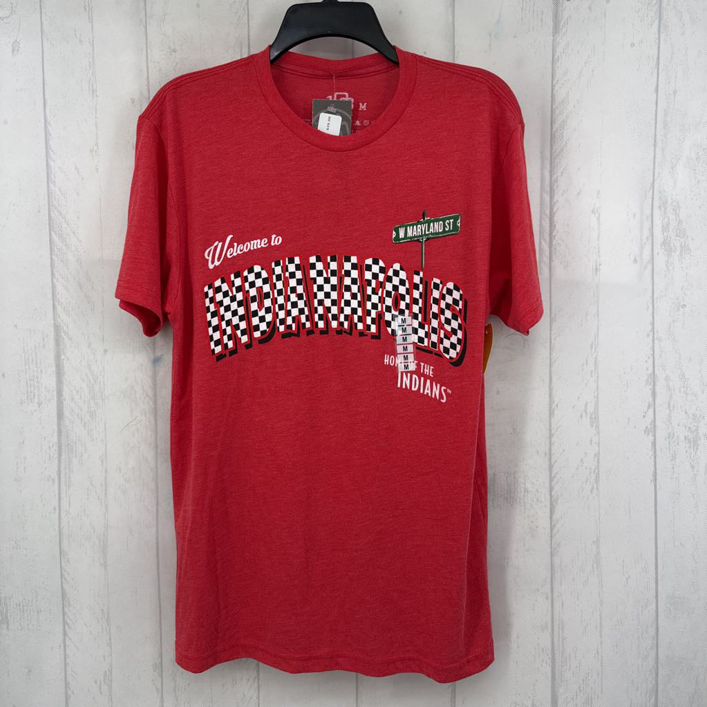M graphic s/s tee-indpls indians