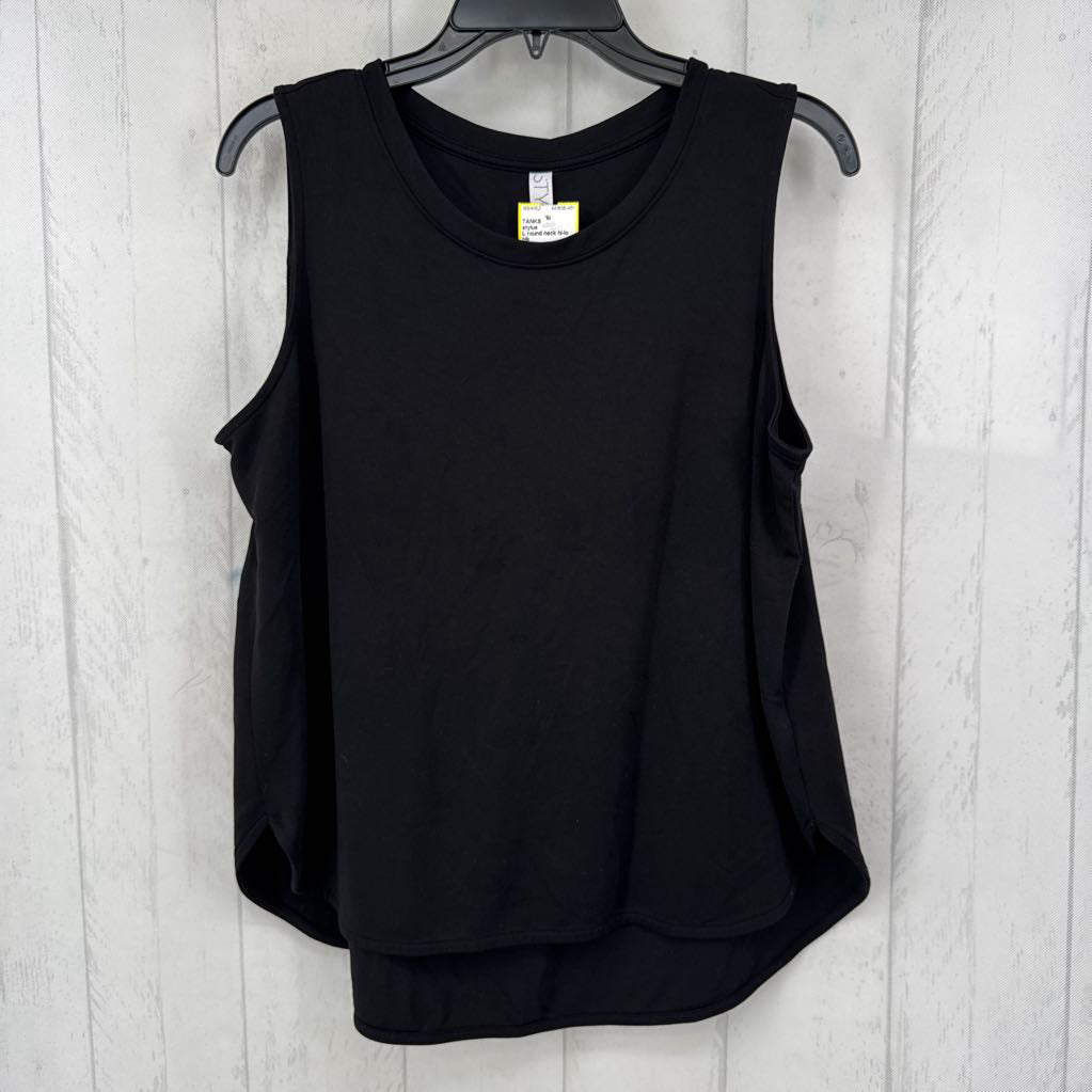 L round neck hi-lo tank