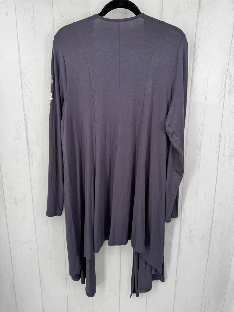 2X flowy open front cardi-aristocats