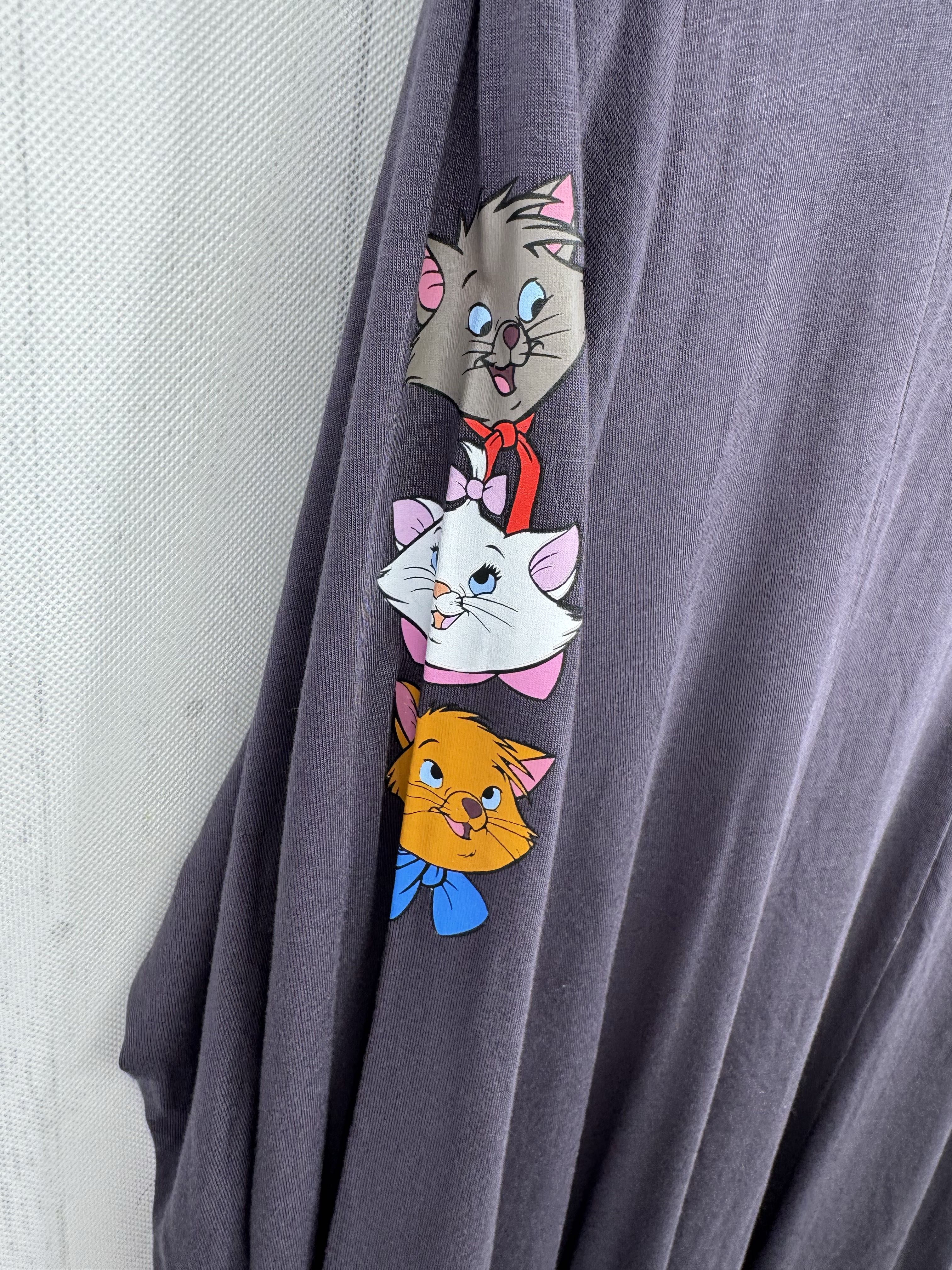 2X flowy open front cardi-aristocats