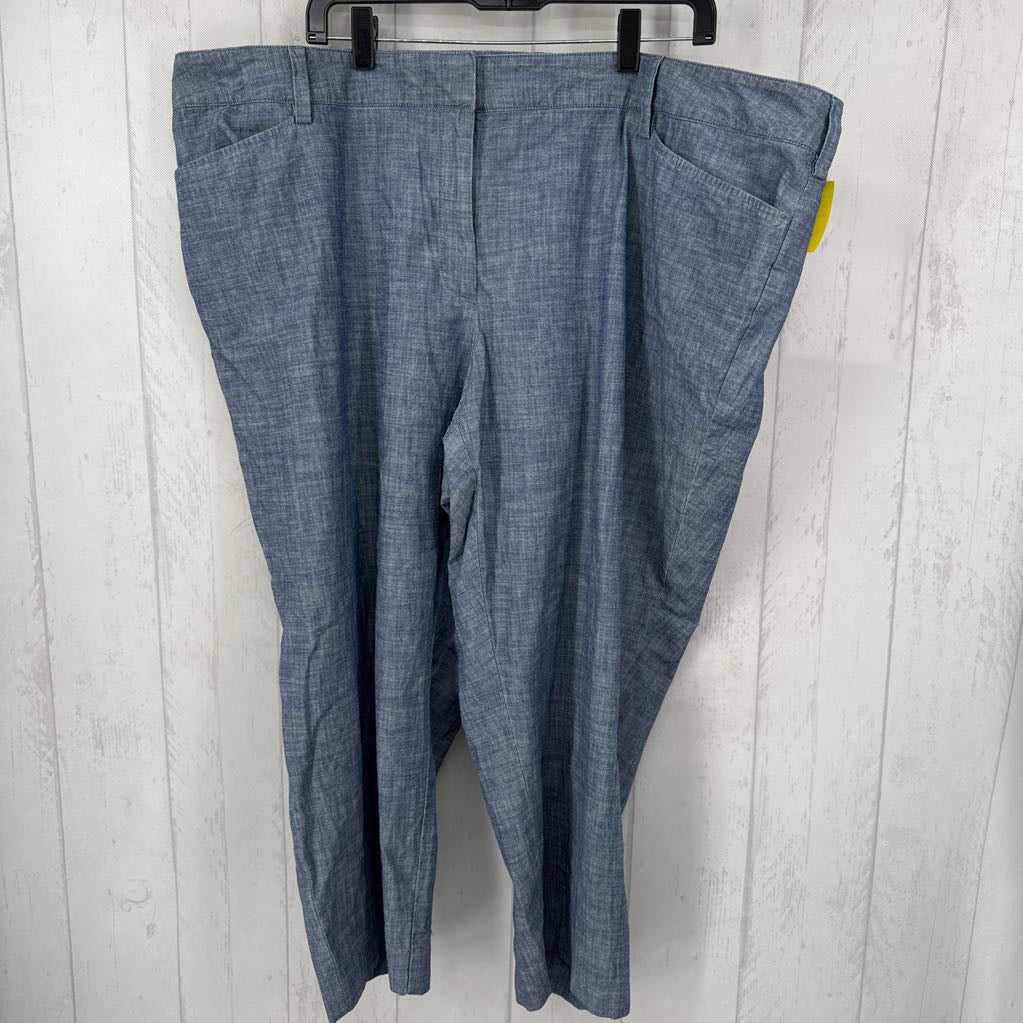 R60 24w mid-rise slim leg pant