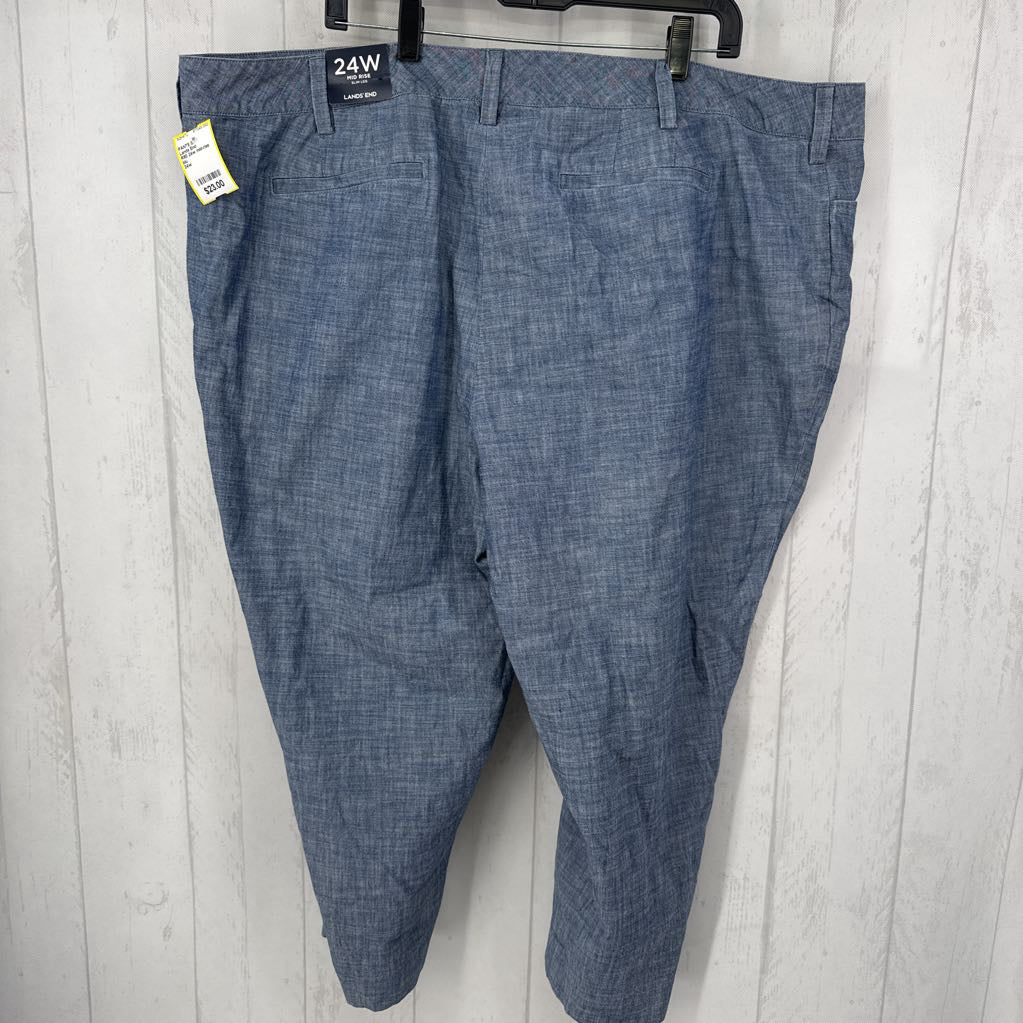 R60 24w mid-rise slim leg pant