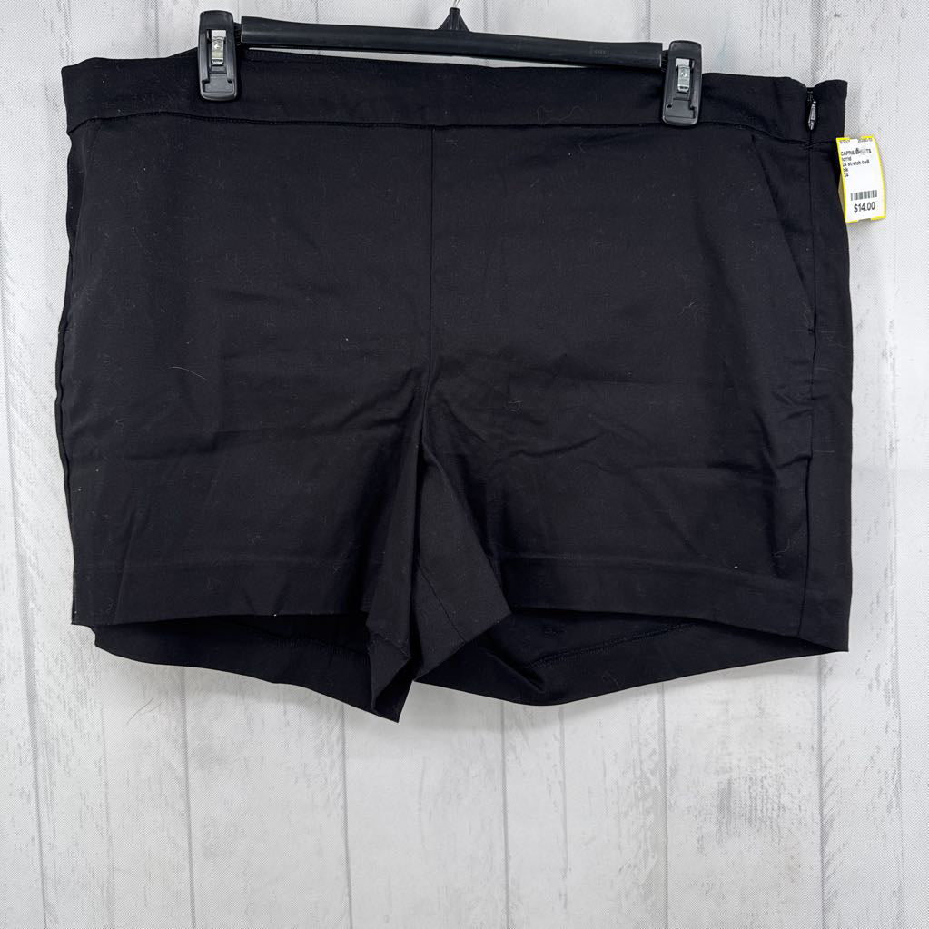 24 stretch twill shorts