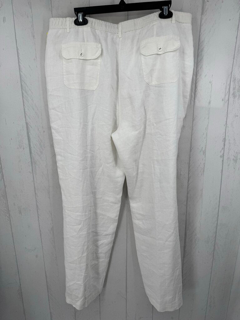 18 wide leg linen pant