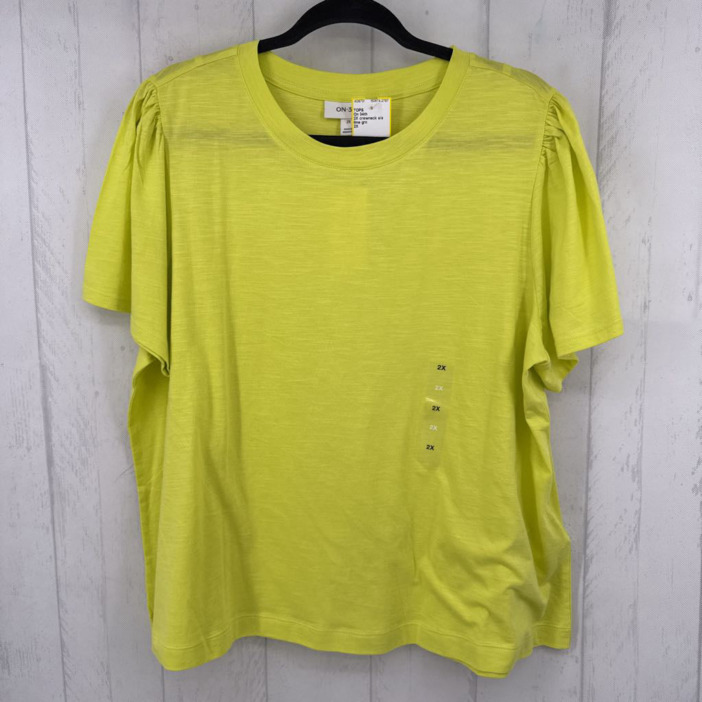 2X crewneck s/s tee