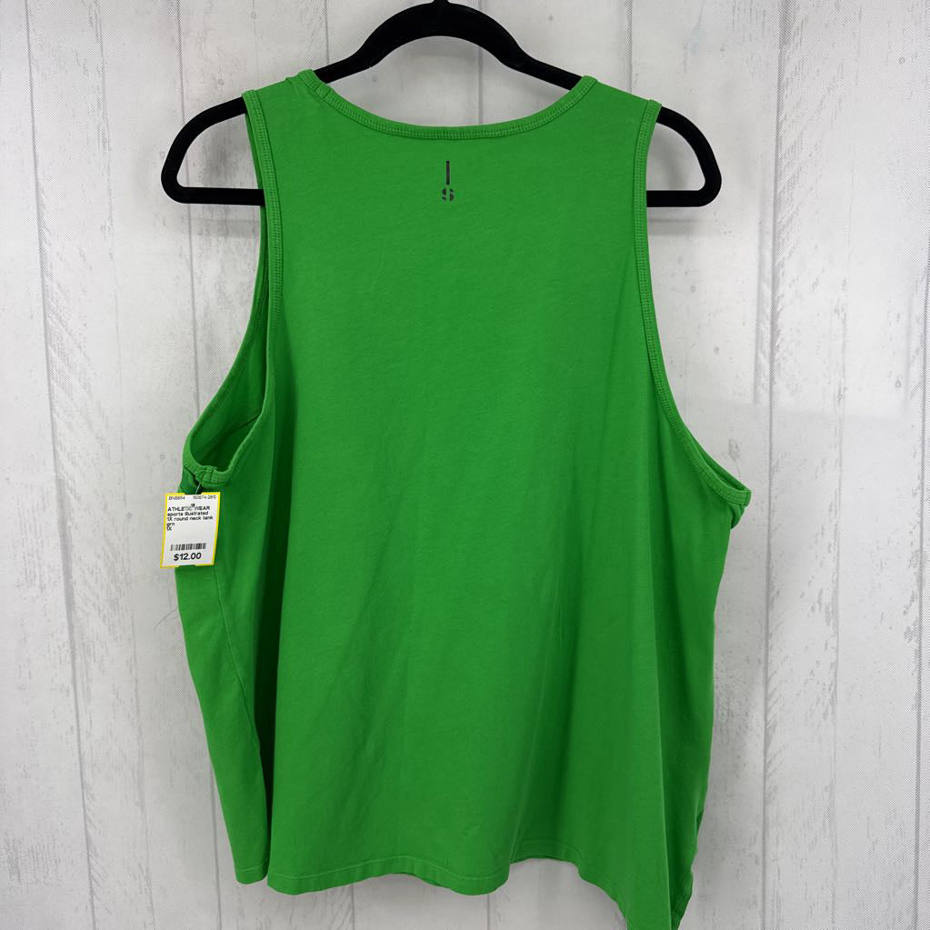 1X round neck tank