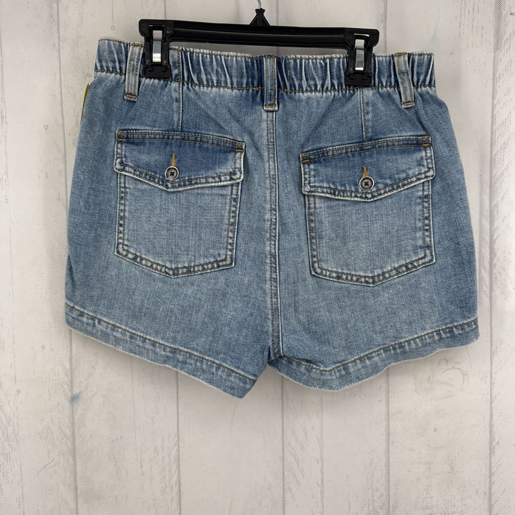 XS pull-on jean shorts