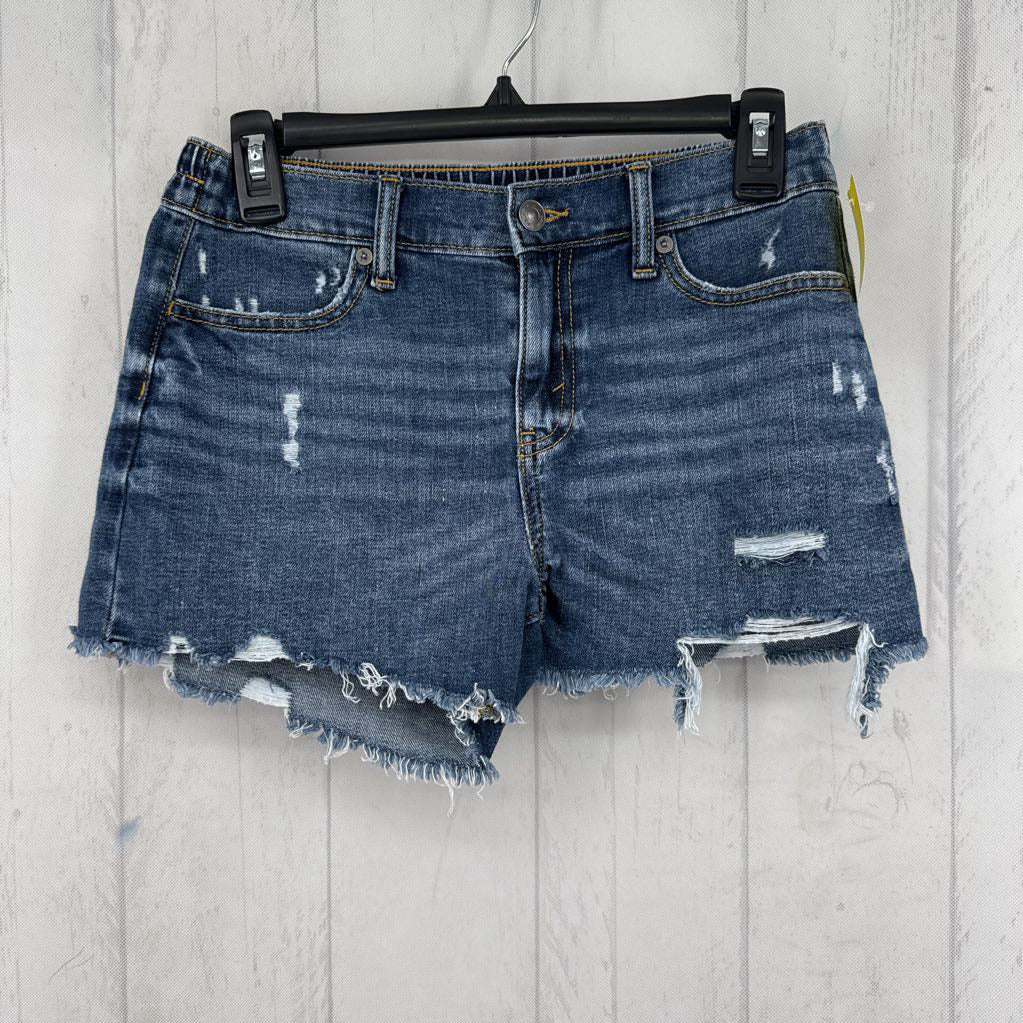 XS pull-on jean shorts