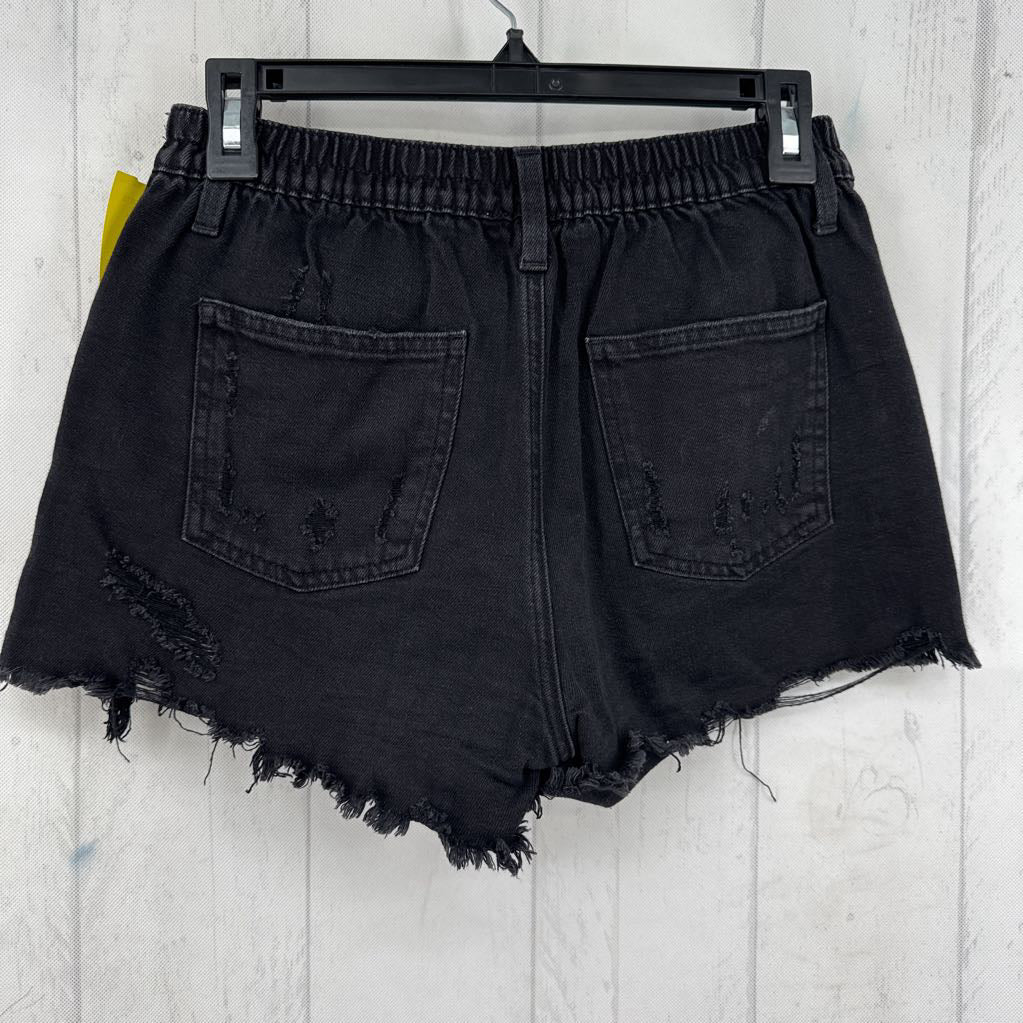 XS pull-on jean shorts