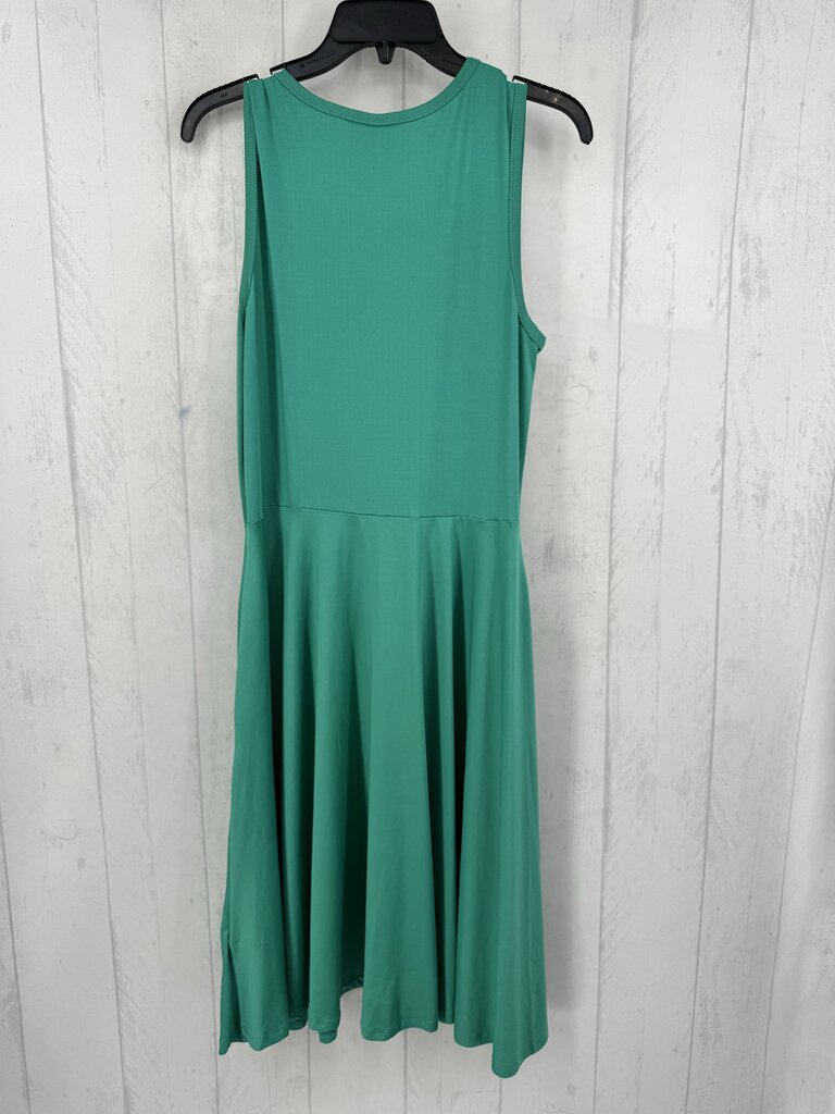 L scoop neck slvls dress