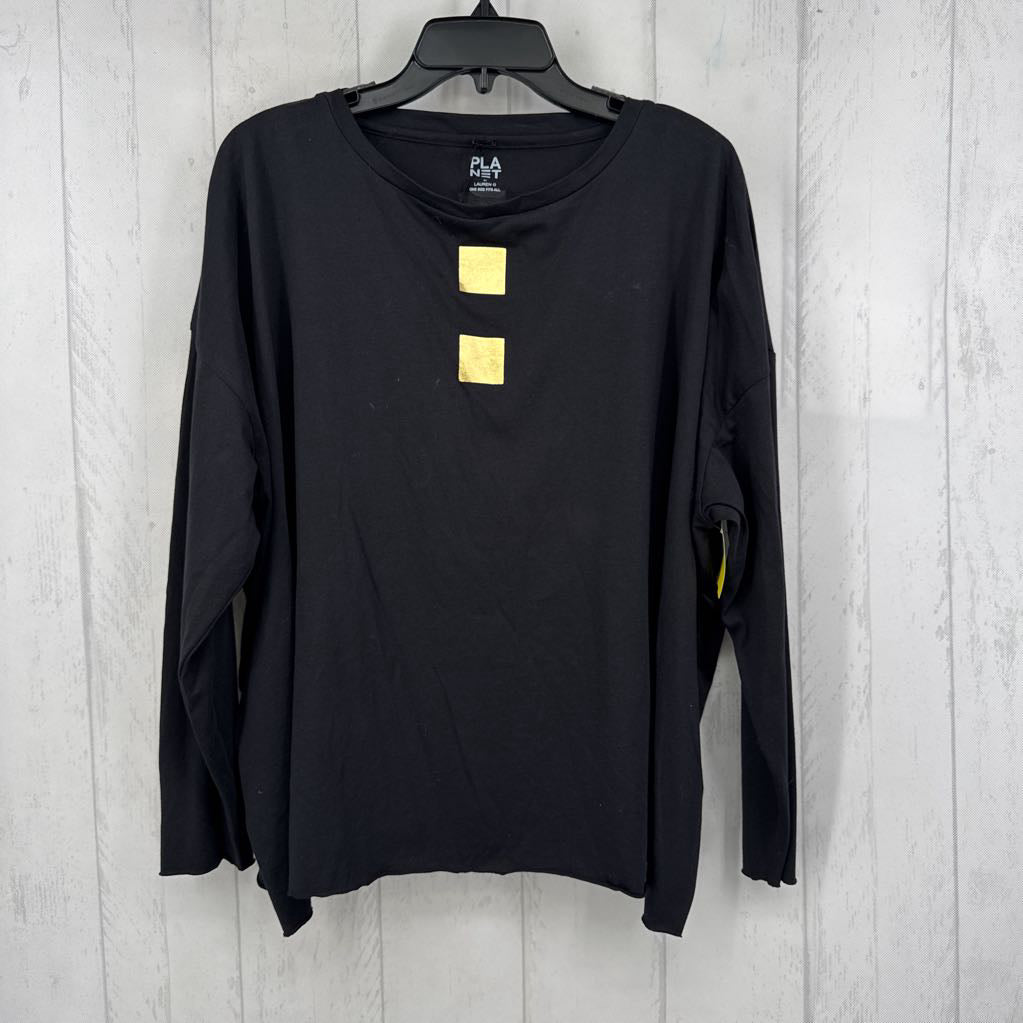 O/S boatneck l/s tee