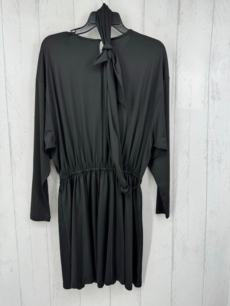 S belted l/s dress