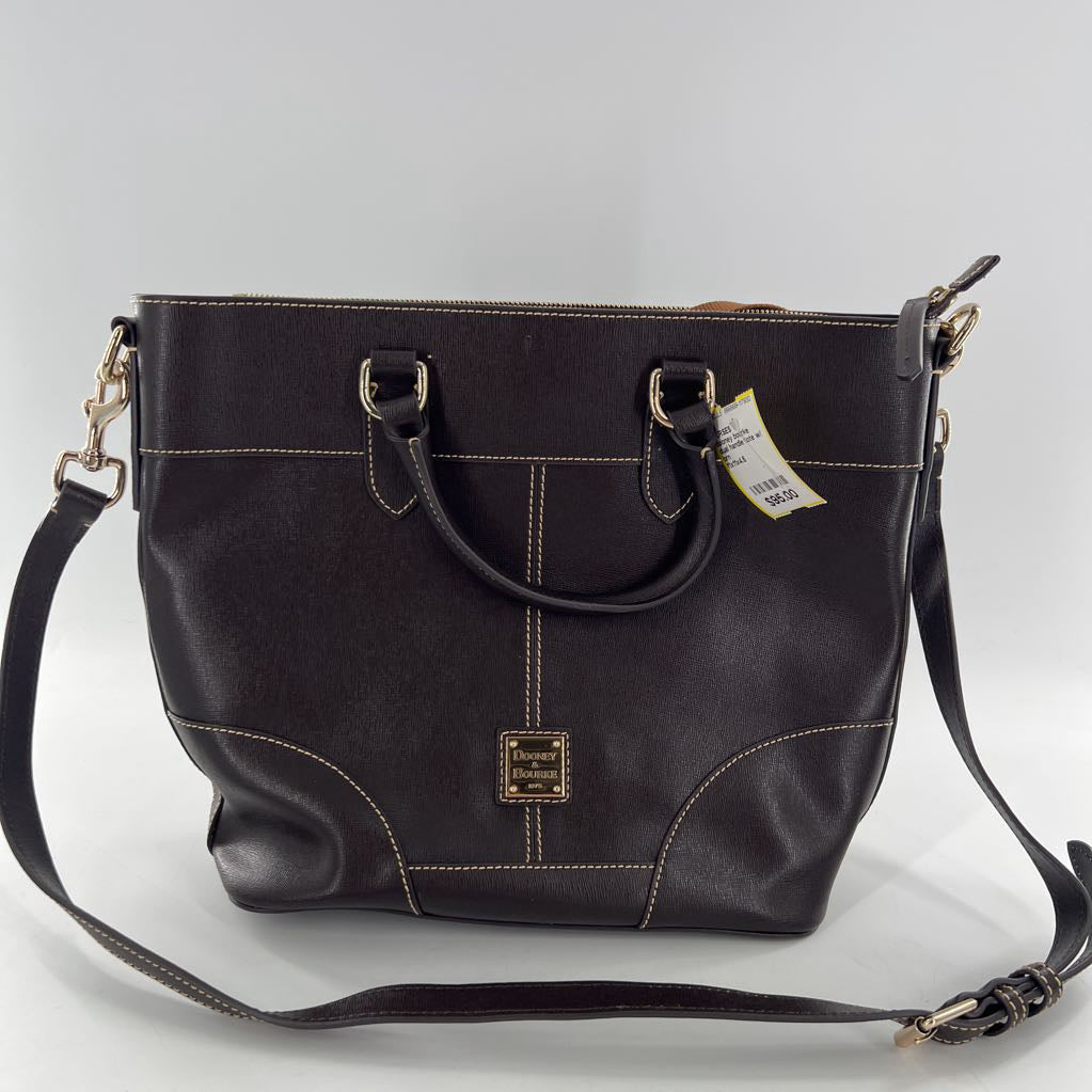 dual handle tote w/ crossbody strap