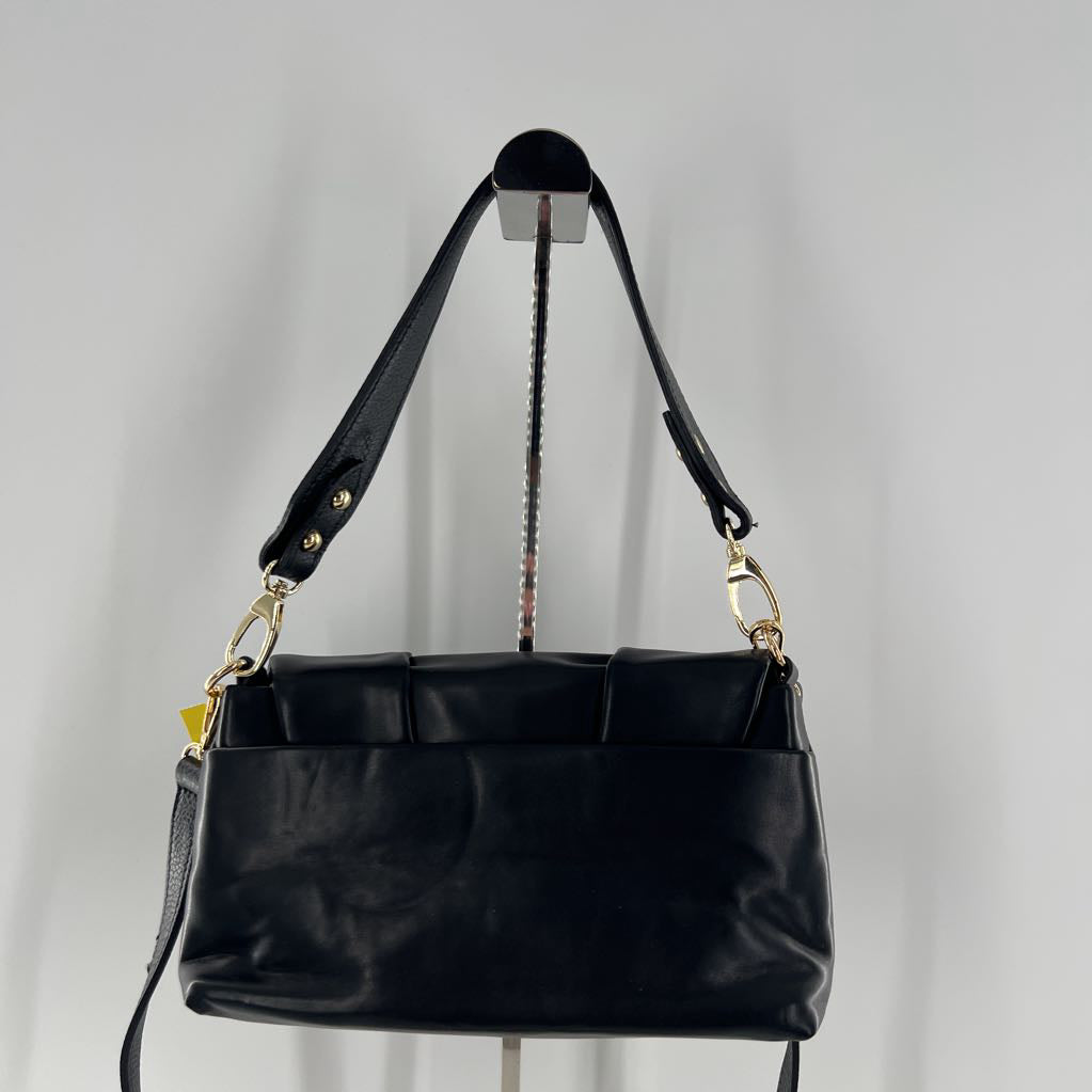 studded flap clutch/crossbody