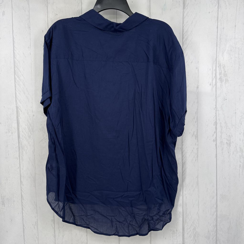 R98 L button down s/s top