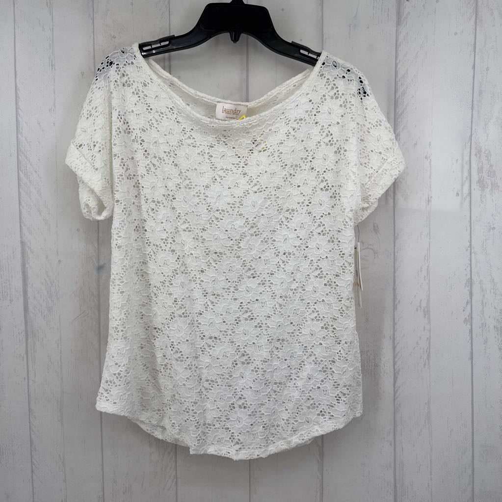 S lace s/s top