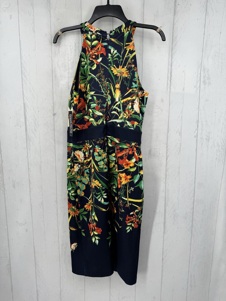 R70 M slvls flo print sheath dress