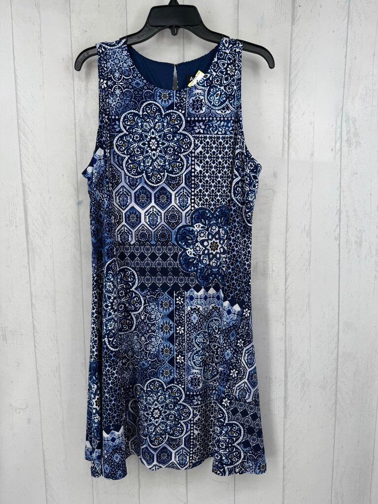 XL medallion print slvls dress