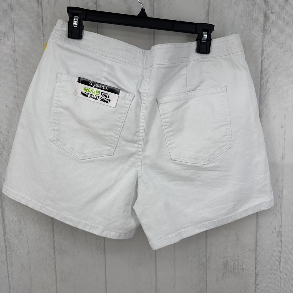 14 hi-rise twill skort