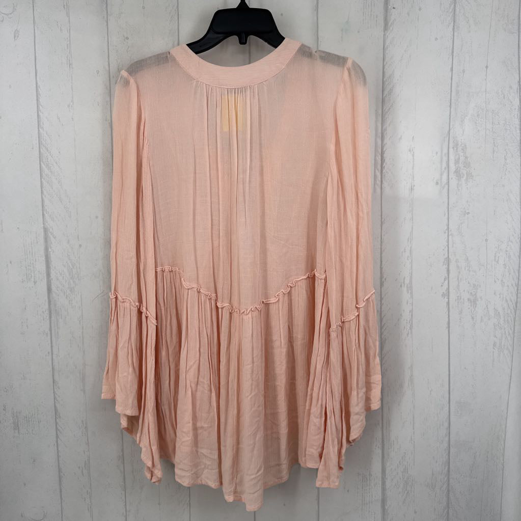 M l/s criss cross hi-low top