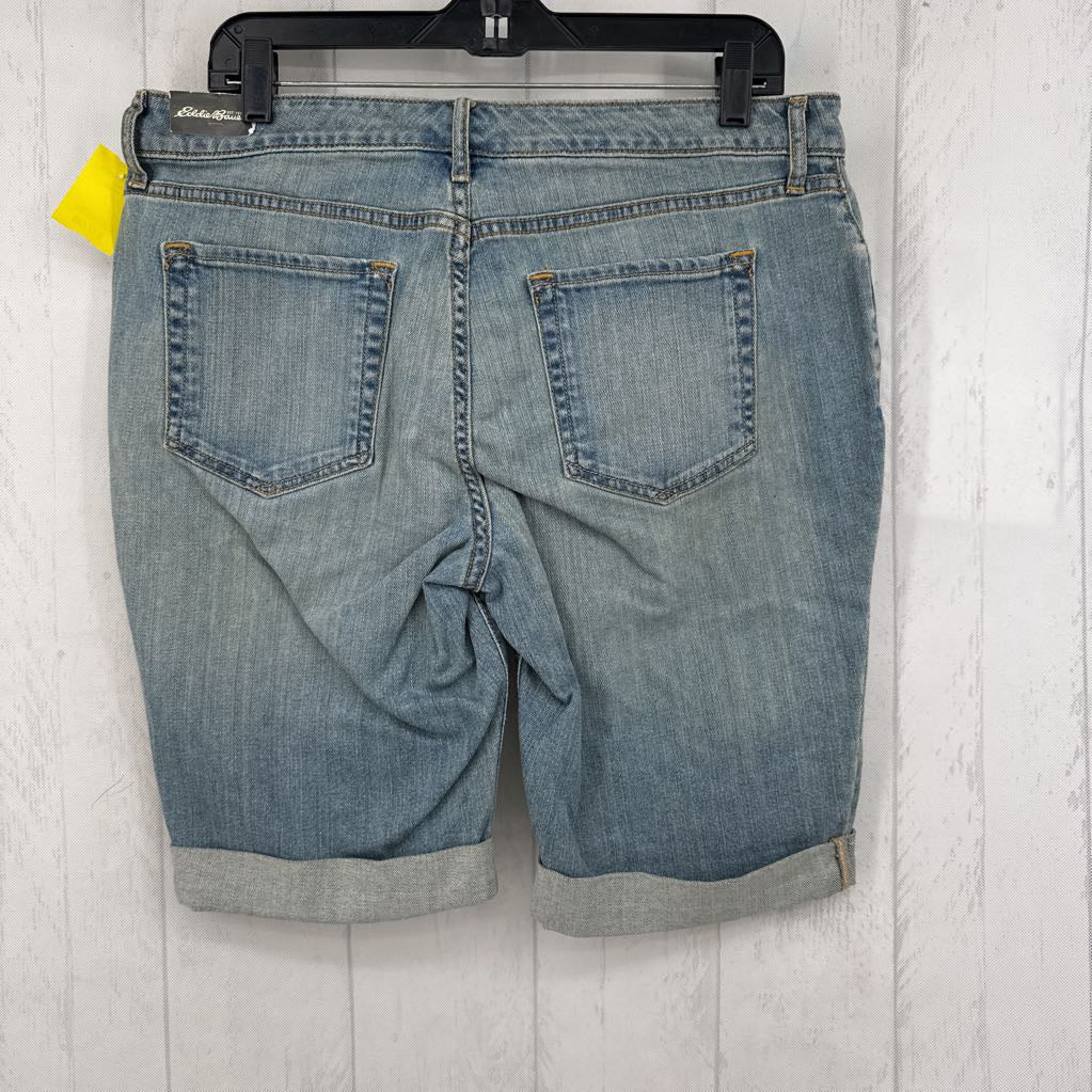 R40 12 denim bermuda shorts