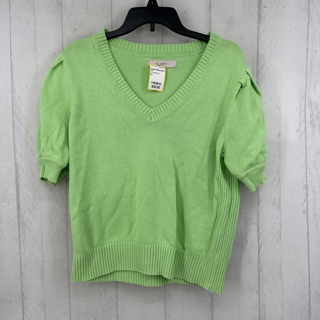 L v-neck s/s sweater