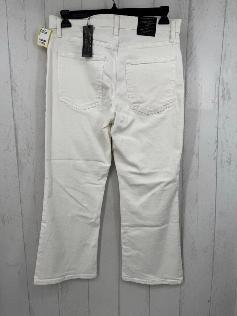 R80 12 cropped bootcut jeans