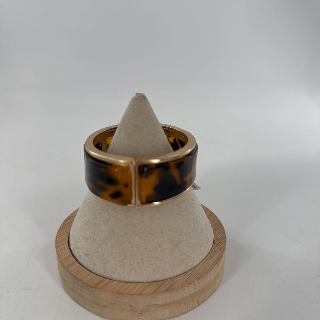 tortoise hinged bracelet