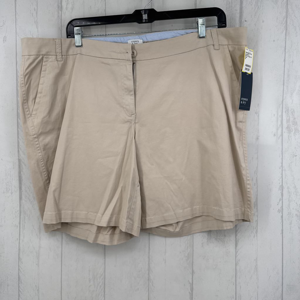 R55 22 classic fit twill shorts