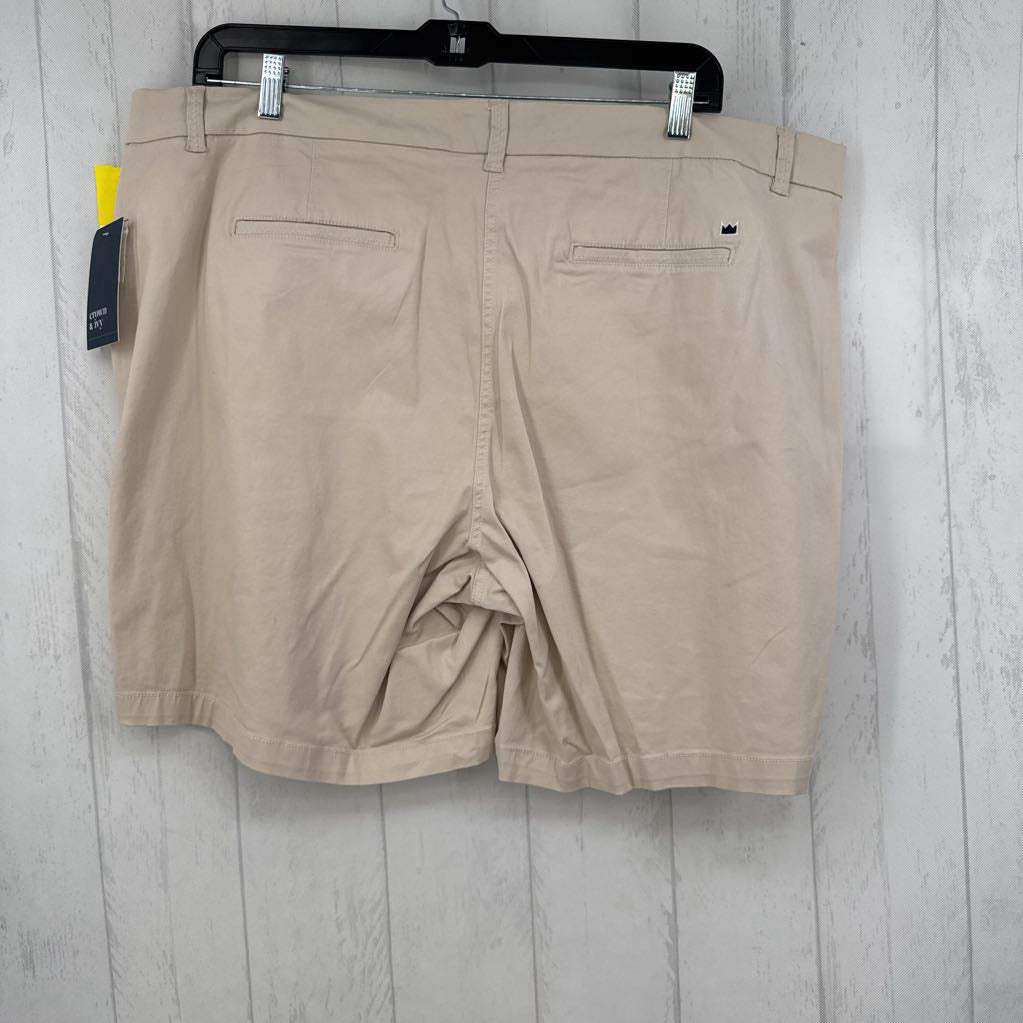 R55 22 classic fit twill shorts