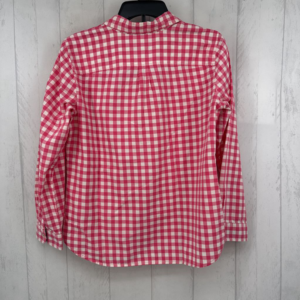 Mp plaid button down l/s top