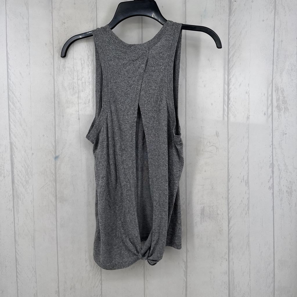 S graphic marled tank