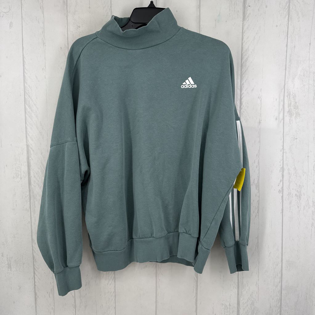 M mock-neck sweatshirt