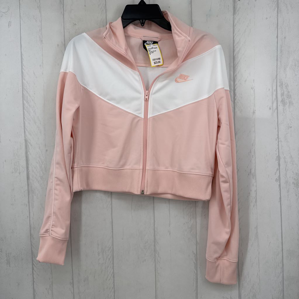 M crop zip-up hoodie