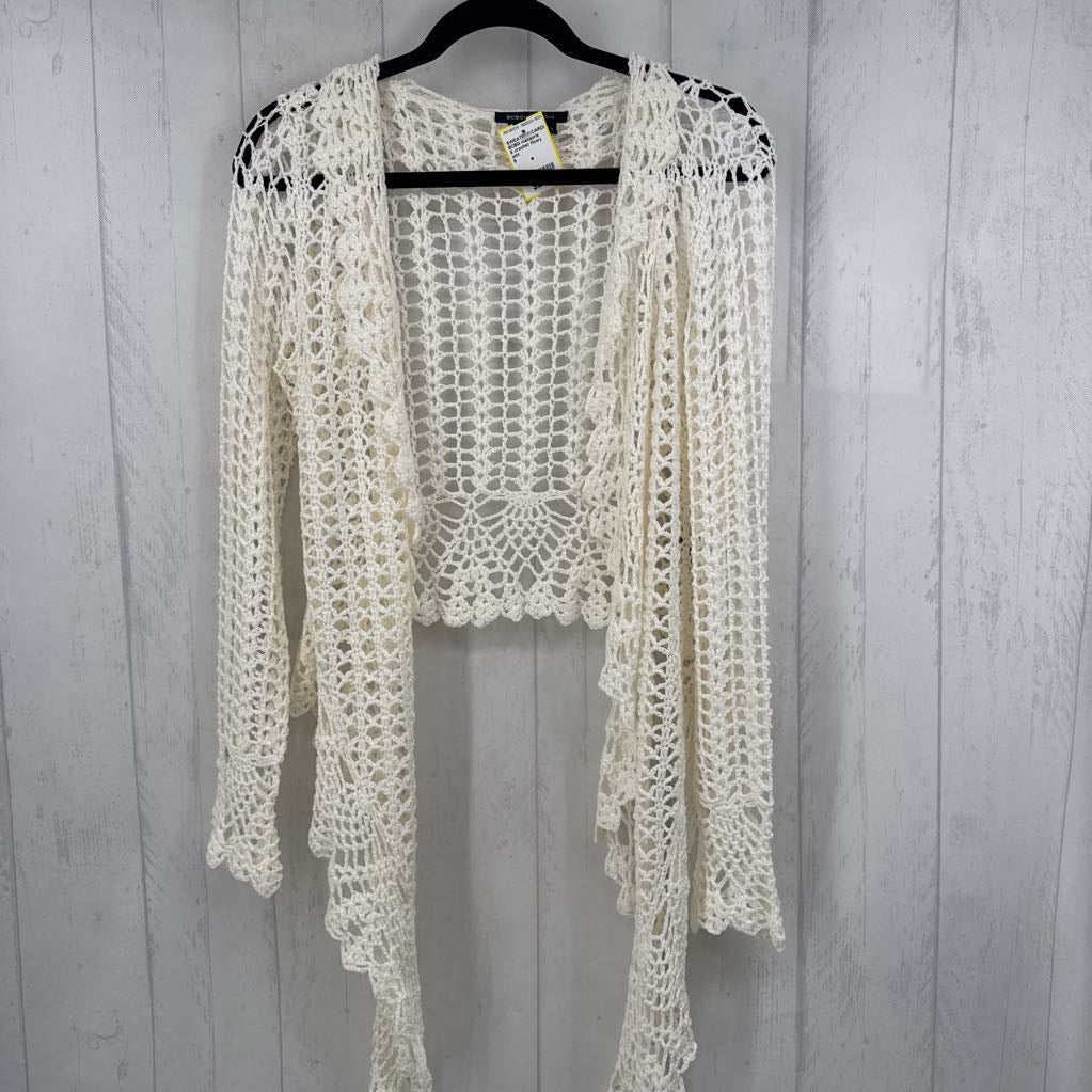 S crochet flowy cardi
