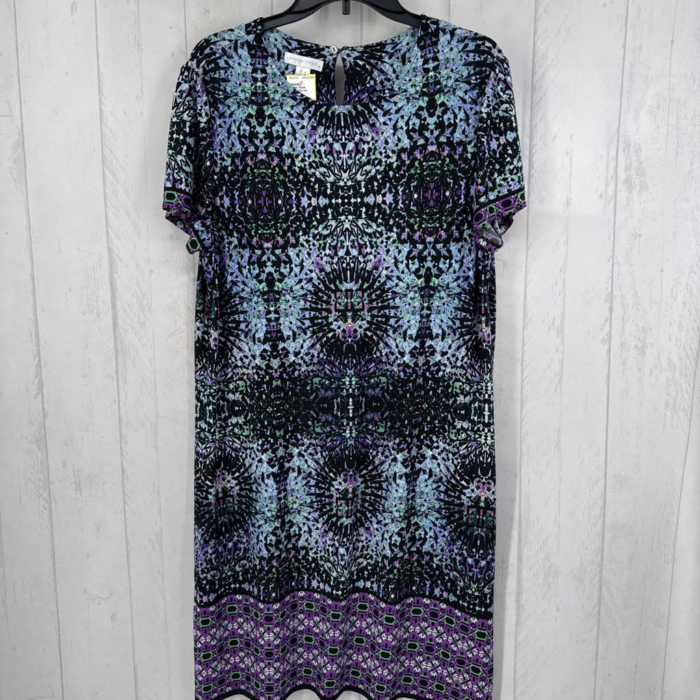 16 colorful s/s shiftdress