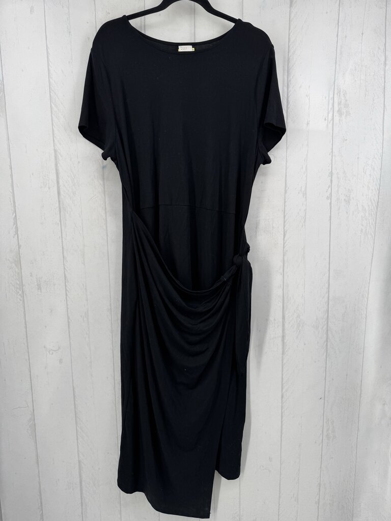 XXL s/s wrap dress